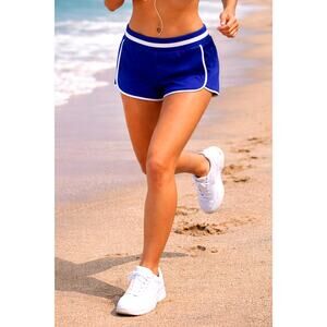 Free People Prep in Your Step Shorts Electric Shock size M